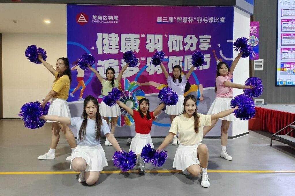 健康“羽”你分享,追梦“羽”你同行——红宝石9999hbs物流第三届“智慧杯”羽毛球比赛